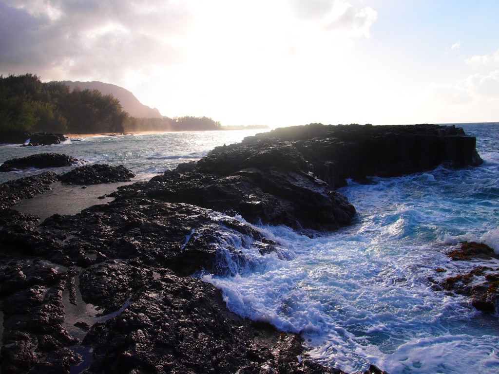 North shore rocks without dramatic filter for comparison.  Also full size 4032x3024